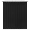 Garden Storage Shed Anthracite Steel 101.2"x80.7"x70.1"